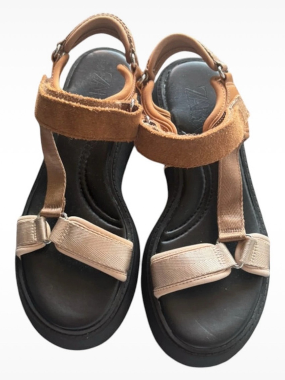Zara Chunky Strappy Sandal.